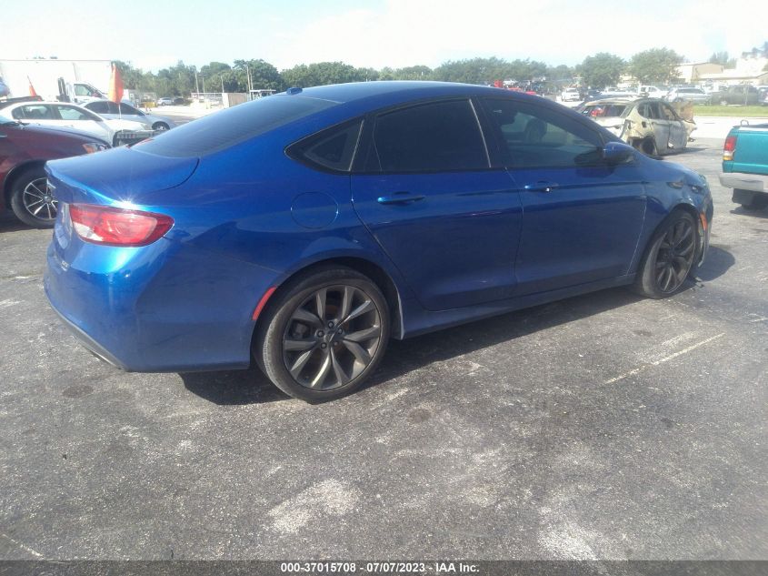 2015 CHRYSLER 200 S - 1C3CCCBB0FN715509