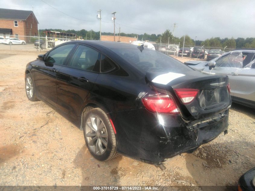 2015 CHRYSLER 200 S - 1C3CCCBG9FN617705