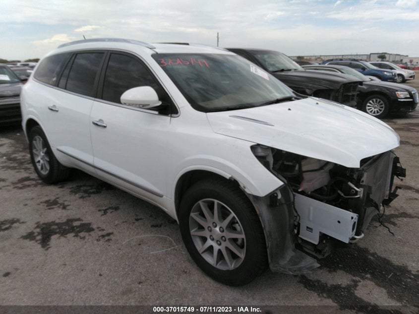 VIN 5GAKRBKD1HJ338248 2017 BUICK ENCLAVE LEATHER
