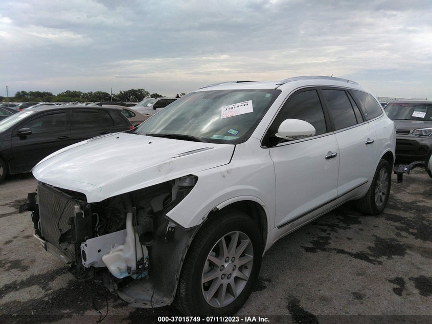 VIN 5GAKRBKD1HJ338248 2017 BUICK ENCLAVE LEATHER