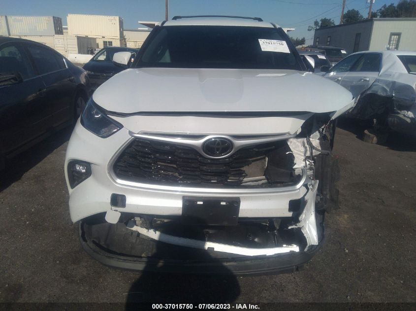 2022 TOYOTA HIGHLANDER LE - 5TDZZRAH6NS541760