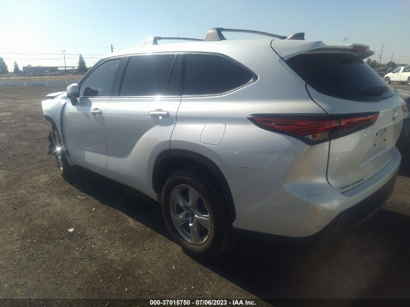 2022 TOYOTA HIGHLANDER LE - 5TDZZRAH6NS541760