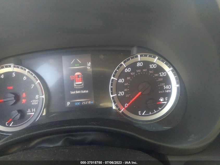 2022 TOYOTA HIGHLANDER LE - 5TDZZRAH6NS541760