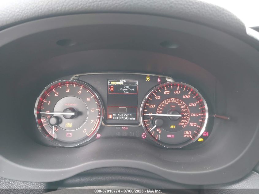 2015 SUBARU WRX PREMIUM - JF1VA1D66F9813277
