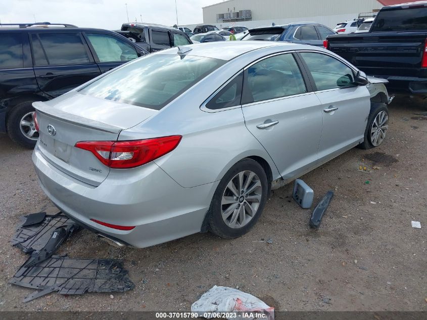 2015 HYUNDAI SONATA SPORT/LIMITED - 5NPE34AF4FH166461