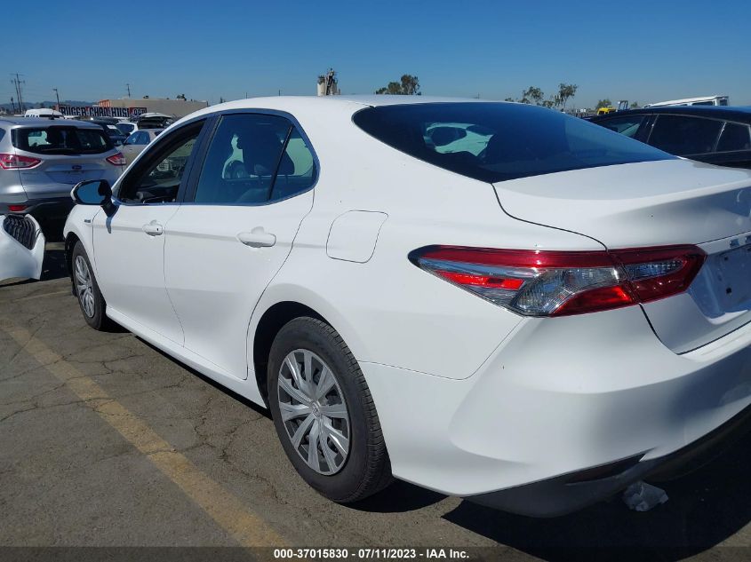 2018 TOYOTA CAMRY HYBRID - 4T1B31HK5JU507090