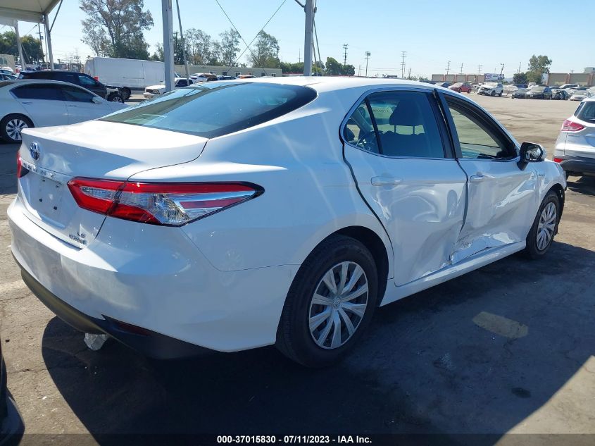 2018 TOYOTA CAMRY HYBRID - 4T1B31HK5JU507090