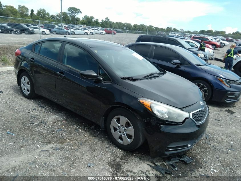 2016 KIA FORTE LX - KNAFK4A67G5563894