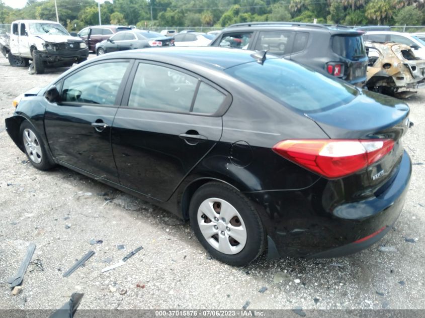 2016 KIA FORTE LX - KNAFK4A67G5563894