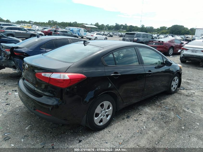2016 KIA FORTE LX - KNAFK4A67G5563894