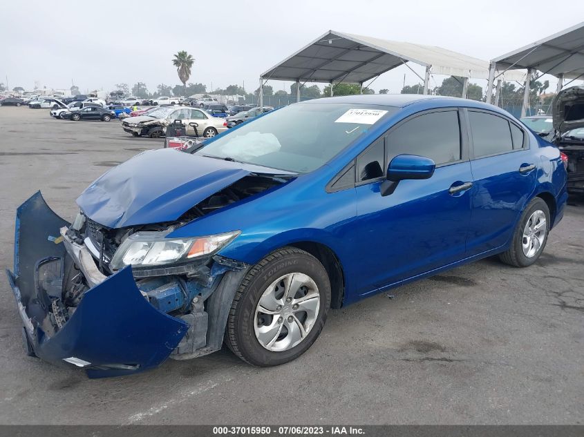 2015 HONDA CIVIC SEDAN LX - 2HGFB2F56FH553244