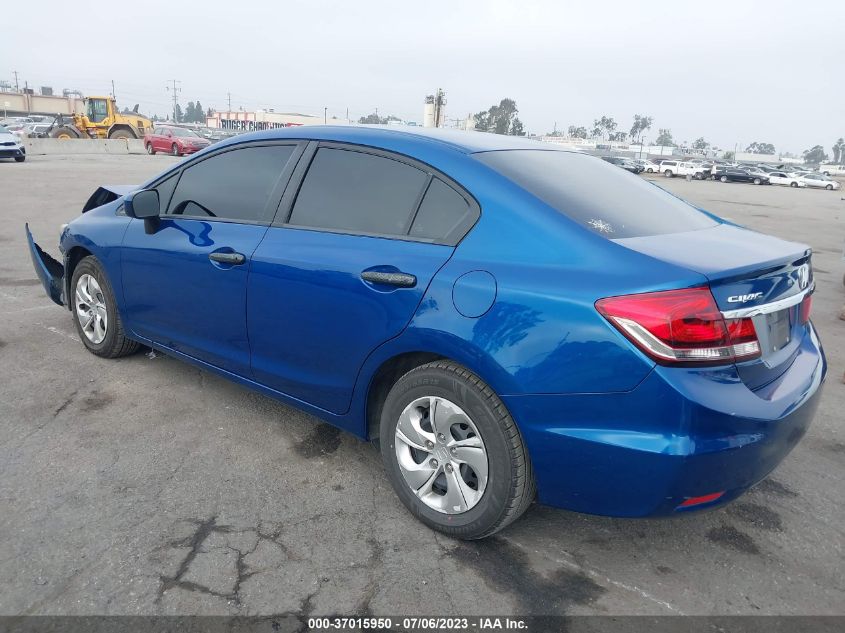 2015 HONDA CIVIC SEDAN LX - 2HGFB2F56FH553244