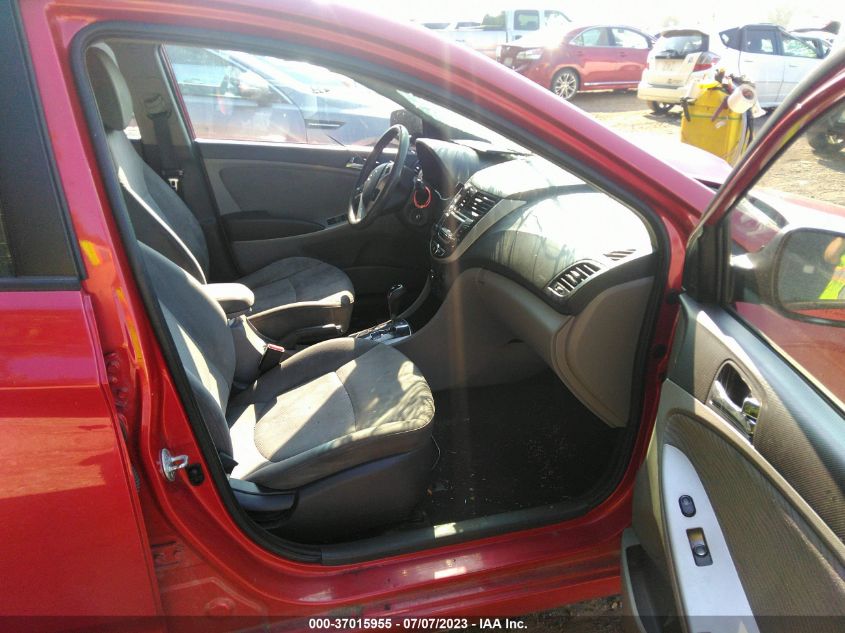 2014 HYUNDAI ACCENT GLS/SE - KMHCU4AE3EU597420