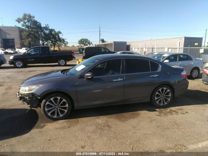 2014 HONDA ACCORD SEDAN SPORT - 1HGCR2F55EA010768