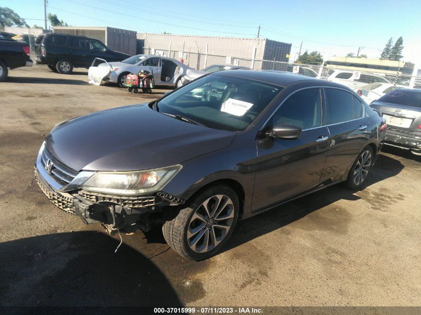 2014 HONDA ACCORD SEDAN SPORT - 1HGCR2F55EA010768