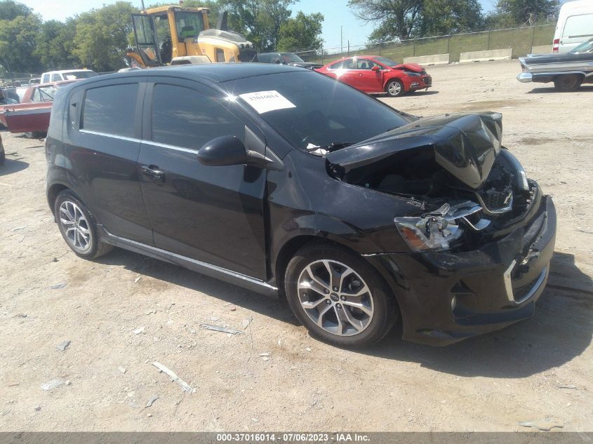 2019 CHEVROLET SONIC LT - 1G1JD6SB8K4107571