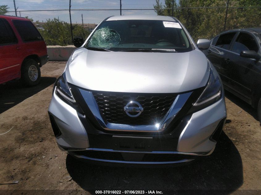 2022 NISSAN MURANO S - 5N1AZ2AJ2NC130618