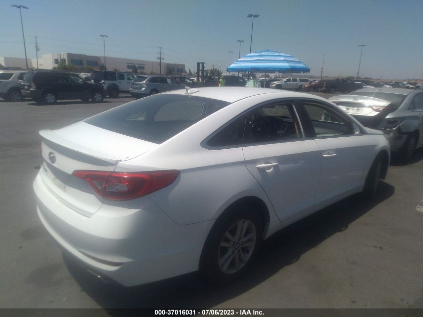 2015 HYUNDAI SONATA 2.4L SE - 5NPE24AF4FH220909