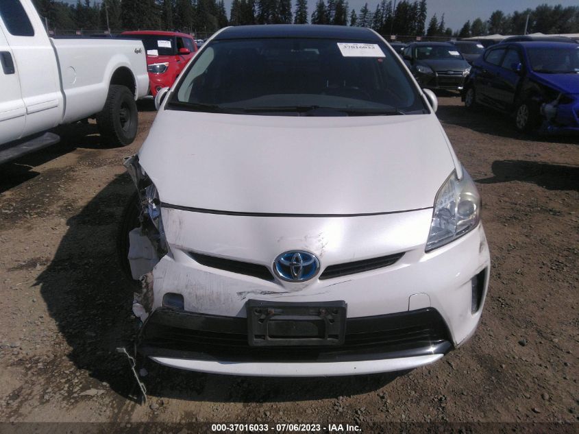 2014 TOYOTA PRIUS FOUR/FIVE/THREE/ONE/TWO - JTDKN3DU5E1764128