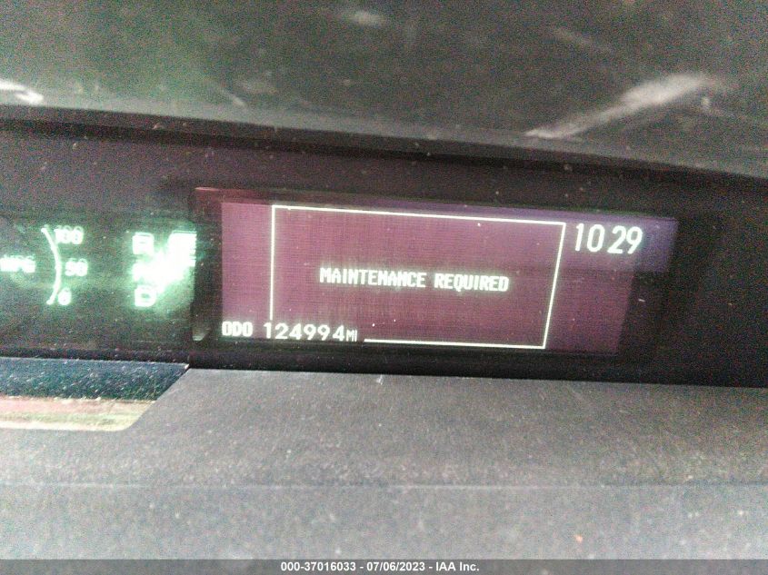 2014 TOYOTA PRIUS FOUR/FIVE/THREE/ONE/TWO - JTDKN3DU5E1764128