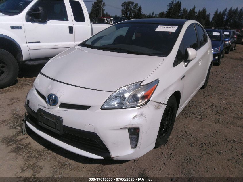 2014 TOYOTA PRIUS FOUR/FIVE/THREE/ONE/TWO - JTDKN3DU5E1764128
