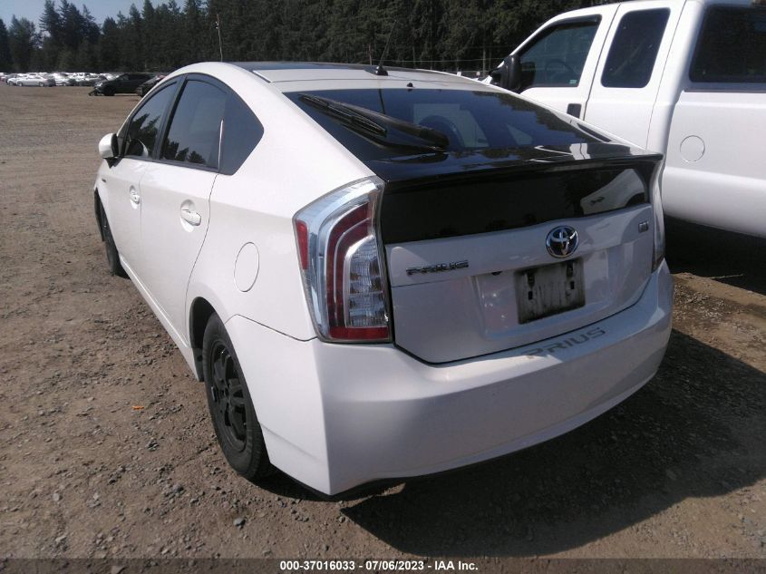 2014 TOYOTA PRIUS FOUR/FIVE/THREE/ONE/TWO - JTDKN3DU5E1764128