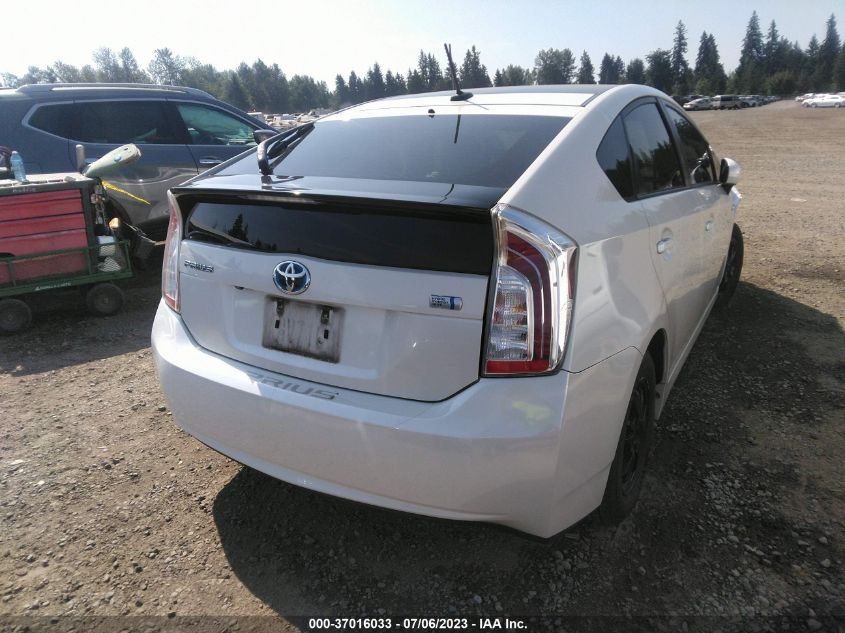 2014 TOYOTA PRIUS FOUR/FIVE/THREE/ONE/TWO - JTDKN3DU5E1764128
