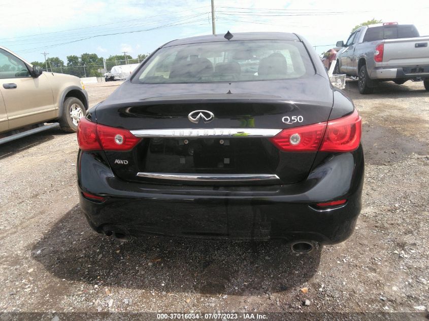 2014 INFINITI Q50 PREMIUM - JN1BV7AR3EM699529