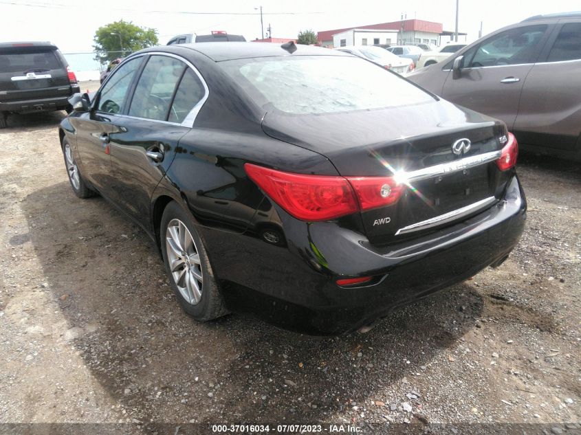 2014 INFINITI Q50 PREMIUM - JN1BV7AR3EM699529
