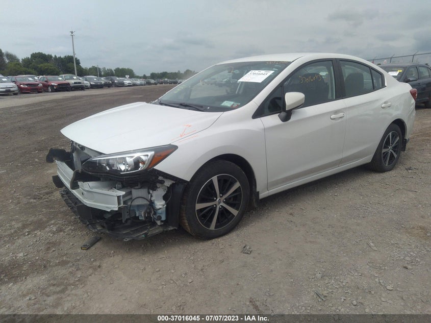 VIN 4S3GKAV66N3606906 2022 SUBARU IMPREZA PREMIUM