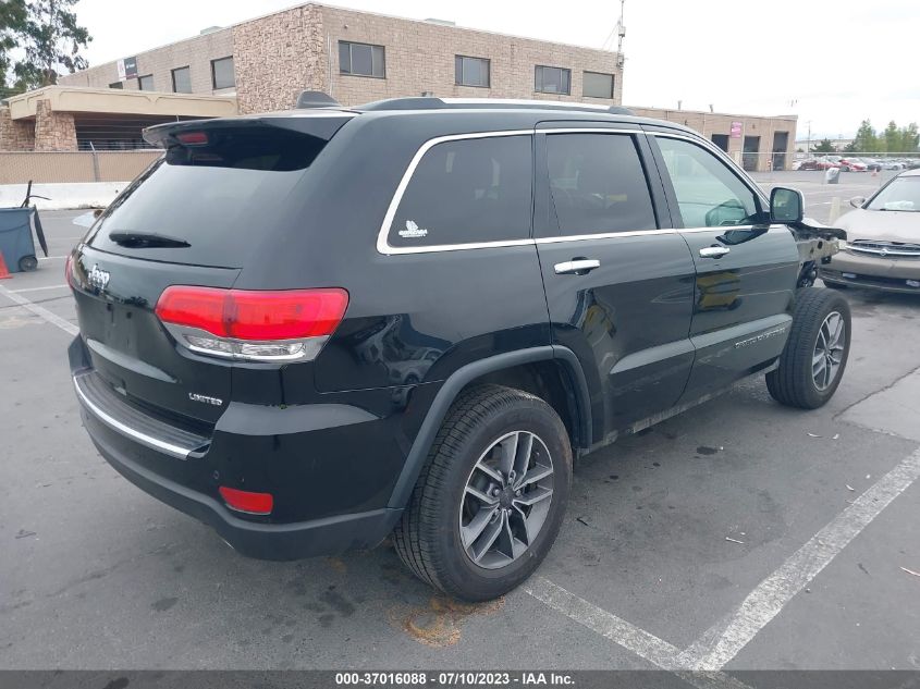 2019 JEEP GRAND CHEROKEE LIMITED - 1C4RJEBG6KC789431