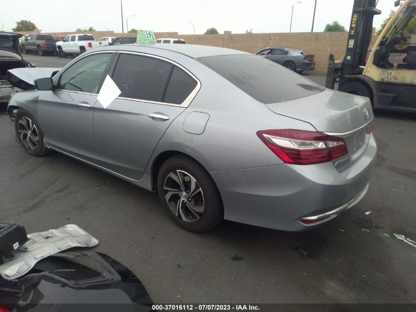 2017 HONDA ACCORD SEDAN LX - 1HGCR2F32HA028566