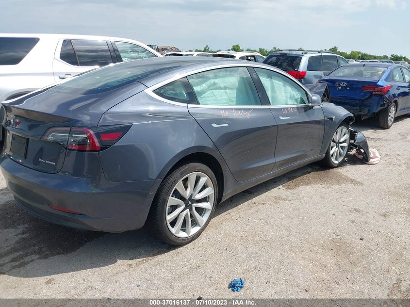 VIN 5YJ3E1EB8LF668956 2020 TESLA MODEL 3 LONG RANGE