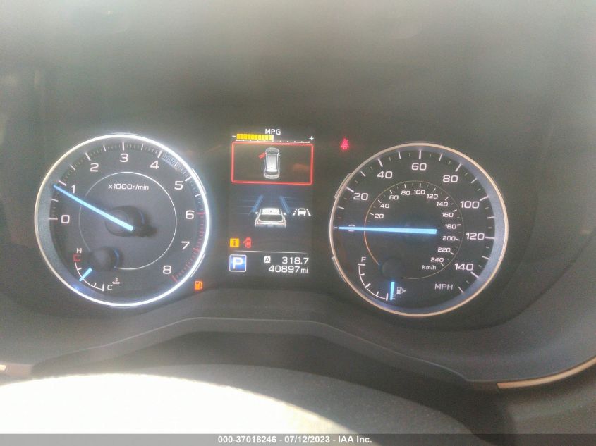 2019 SUBARU ASCENT TOURING - 4S4WMARD4K3406385