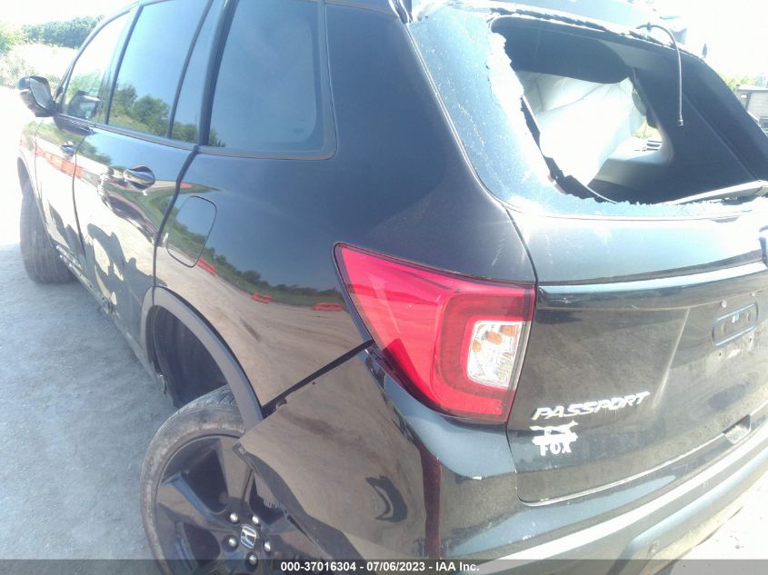 2019 HONDA PASSPORT ELITE - 5FNYF8H00KB029636