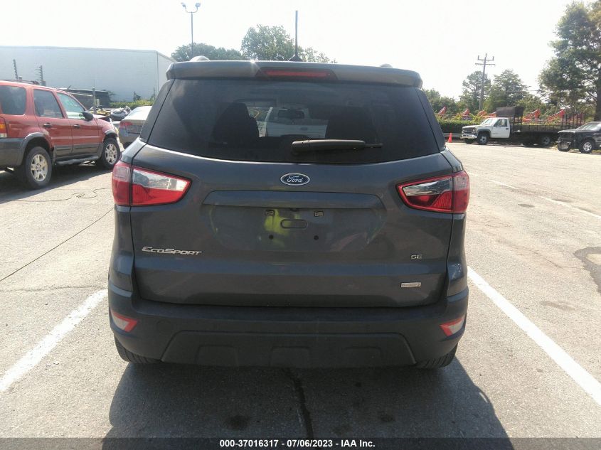 2019 FORD ECOSPORT SE - MAJ3S2GE8KC292198