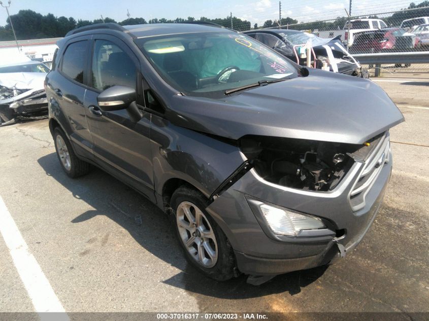 2019 FORD ECOSPORT SE - MAJ3S2GE8KC292198