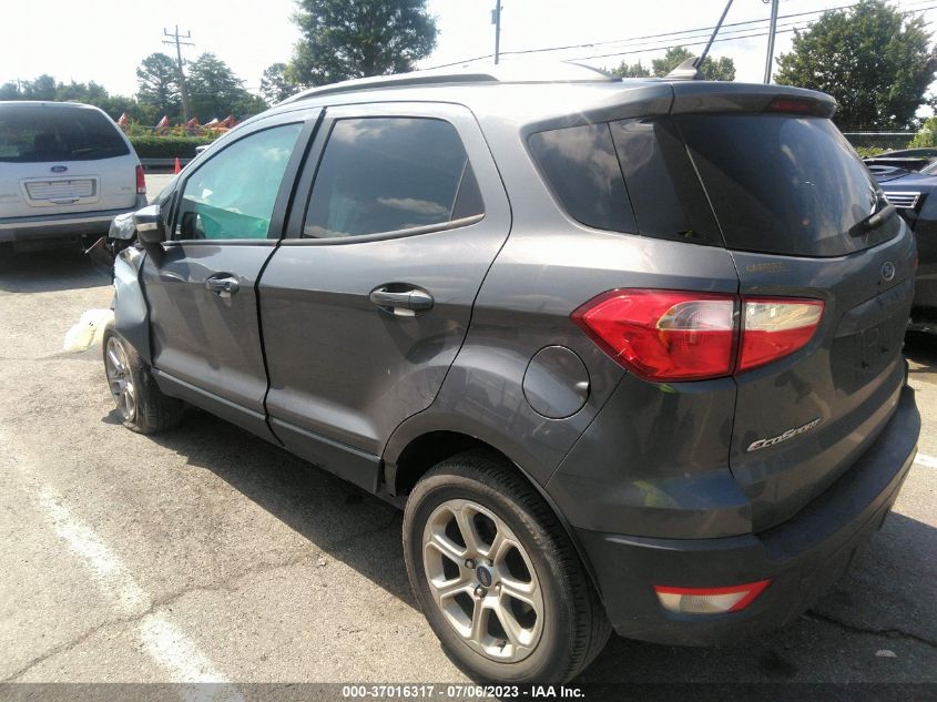 2019 FORD ECOSPORT SE - MAJ3S2GE8KC292198