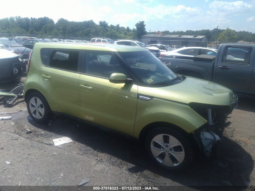 2015 KIA SOUL BASE - KNDJN2A25F7759650