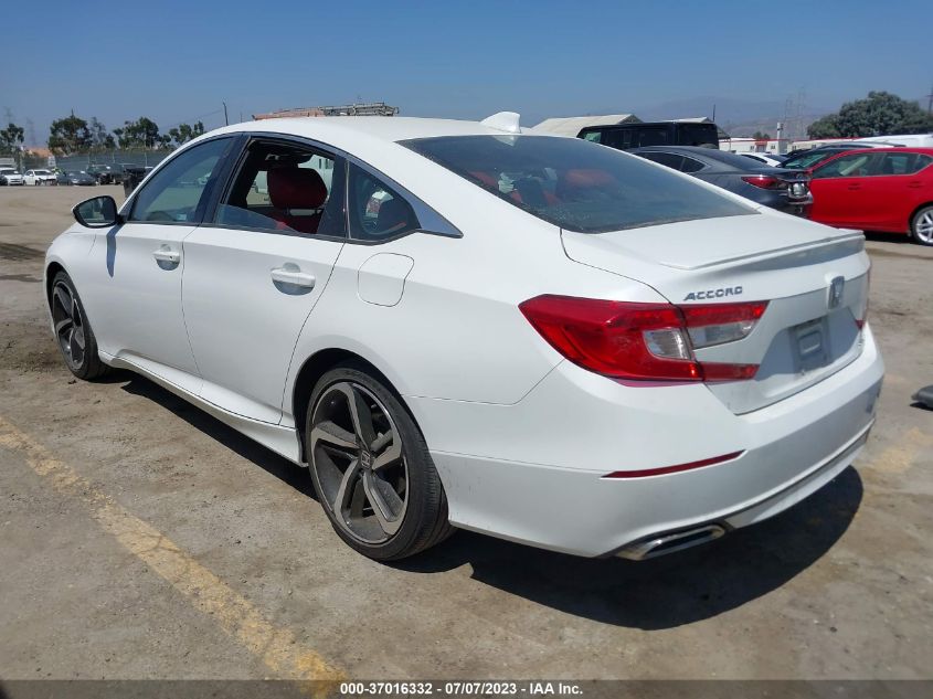 2020 HONDA ACCORD SEDAN SPORT - 1HGCV1F38LA102863