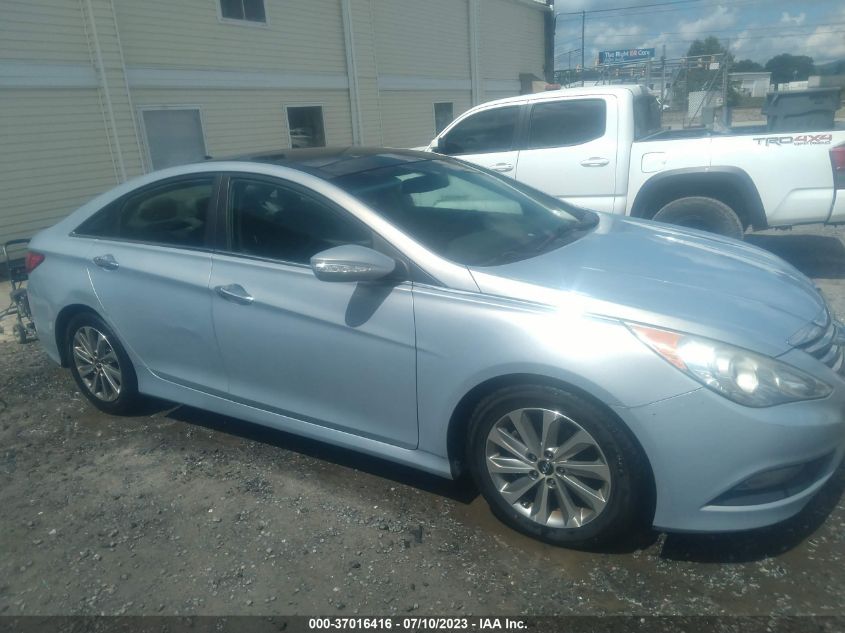 2014 HYUNDAI SONATA LIMITED - 5NPEC4AC8EH831687