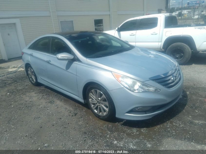 2014 HYUNDAI SONATA LIMITED - 5NPEC4AC8EH831687