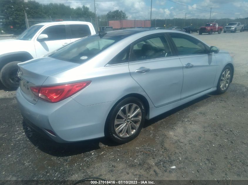 2014 HYUNDAI SONATA LIMITED - 5NPEC4AC8EH831687