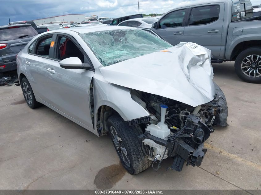 Lot #2525412632 2020 KIA FORTE LXS salvage car