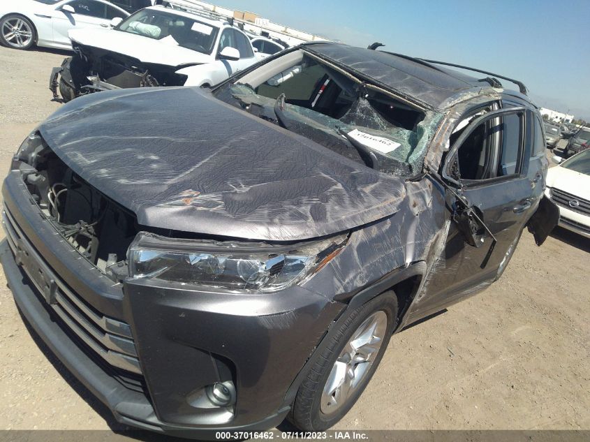 2019 TOYOTA HIGHLANDER LIMITED - 5TDYZRFH5KS289127