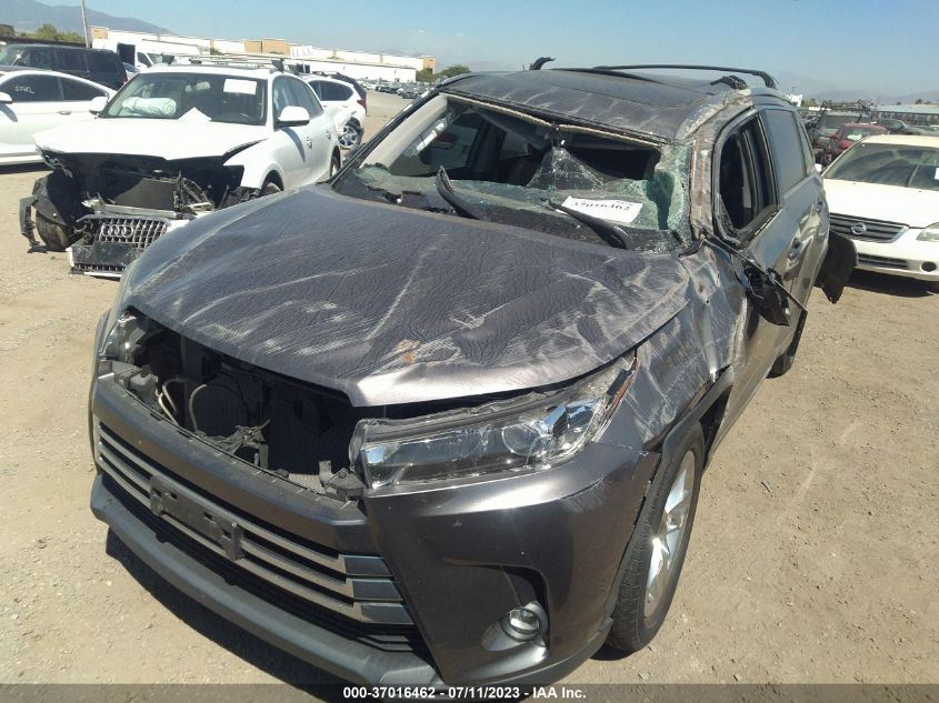 2019 TOYOTA HIGHLANDER LIMITED - 5TDYZRFH5KS289127