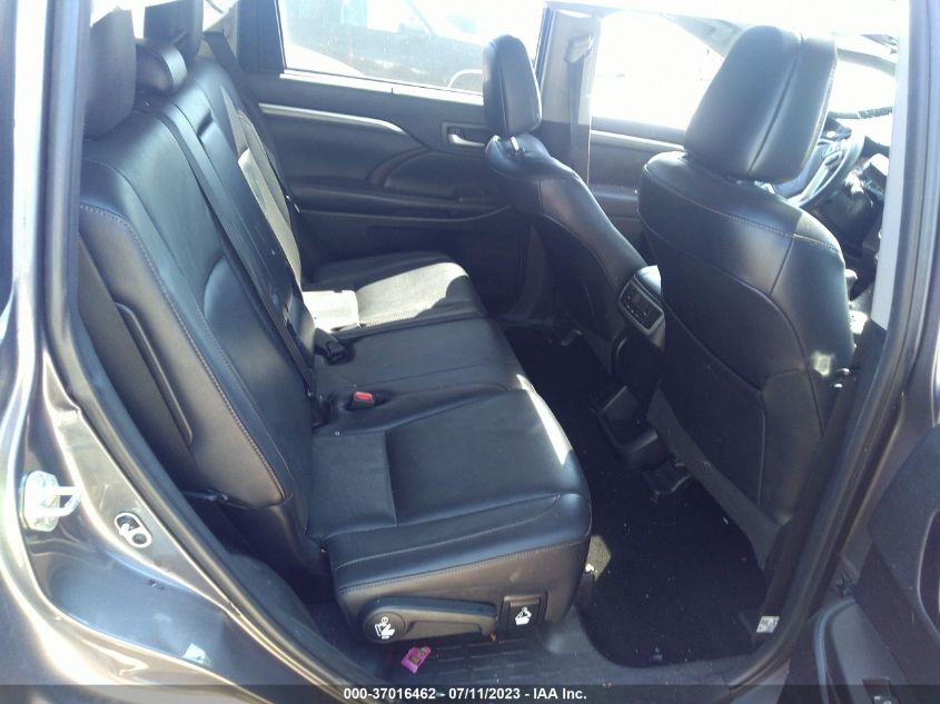 2019 TOYOTA HIGHLANDER LIMITED - 5TDYZRFH5KS289127