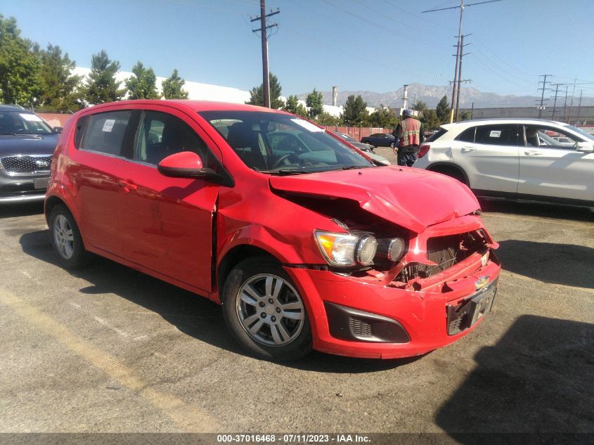 2016 CHEVROLET SONIC LT - 1G1JC6SG3G4159924