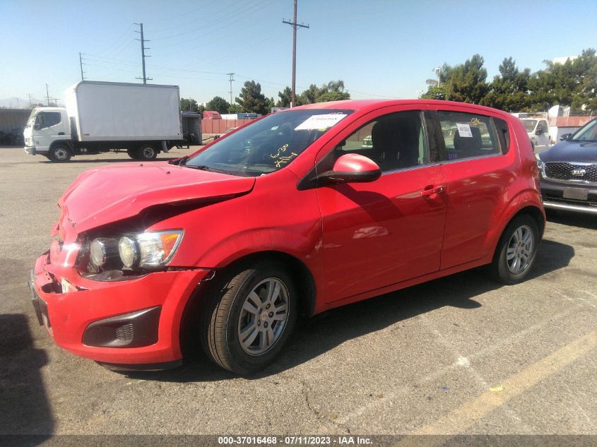 2016 CHEVROLET SONIC LT - 1G1JC6SG3G4159924