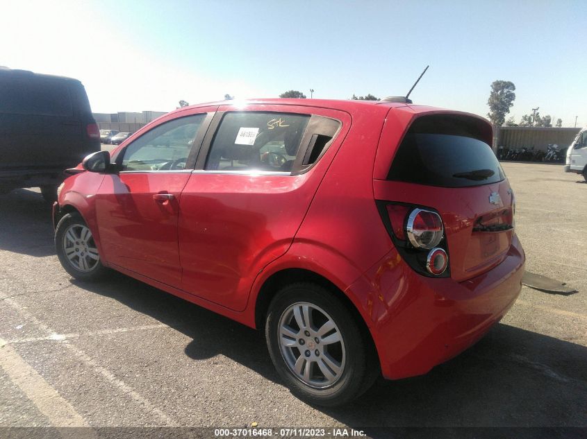 2016 CHEVROLET SONIC LT - 1G1JC6SG3G4159924